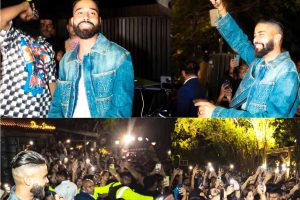 AP Dhillon takes Delhi by surprise with an impromptu performance