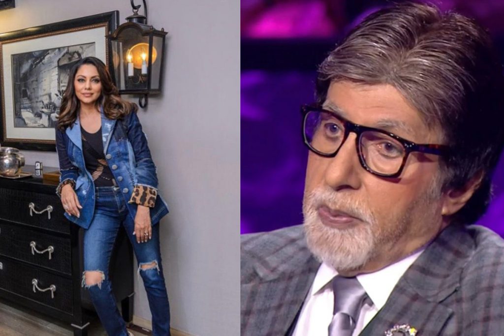 Amitabh Bachchan, Gauri Khan, vanity van