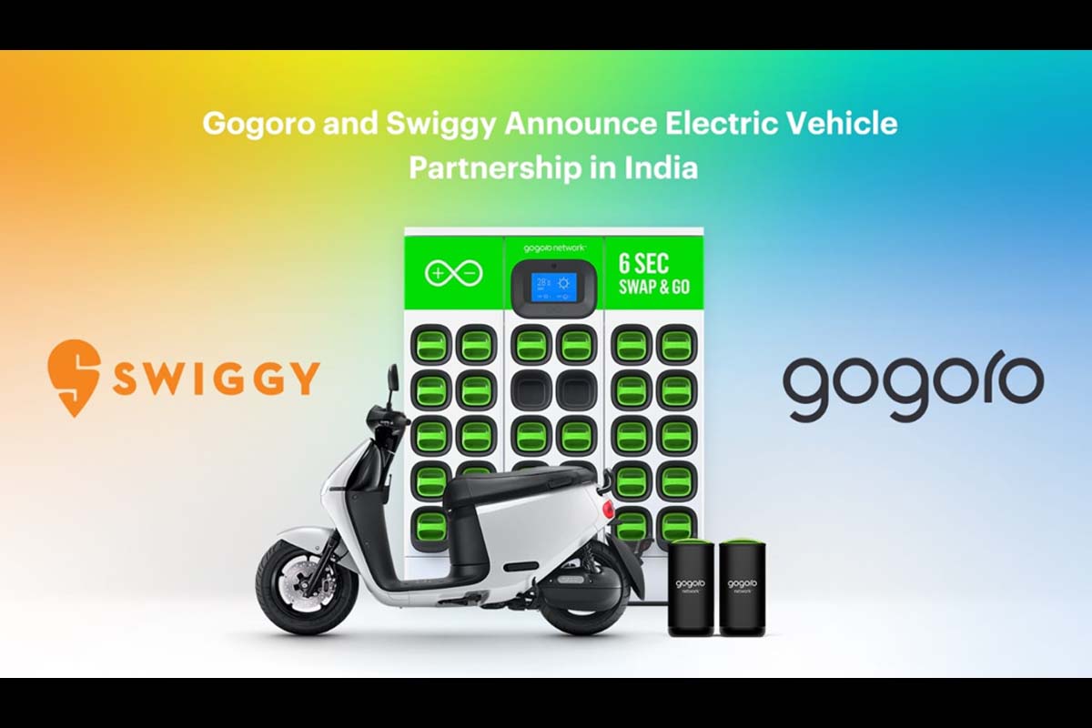 Gogoro partners, Swiggy, smart scooters