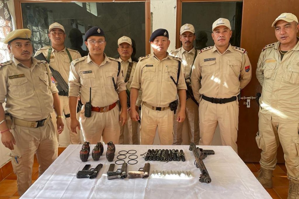 looted arms, ammunition recovered, Manipur