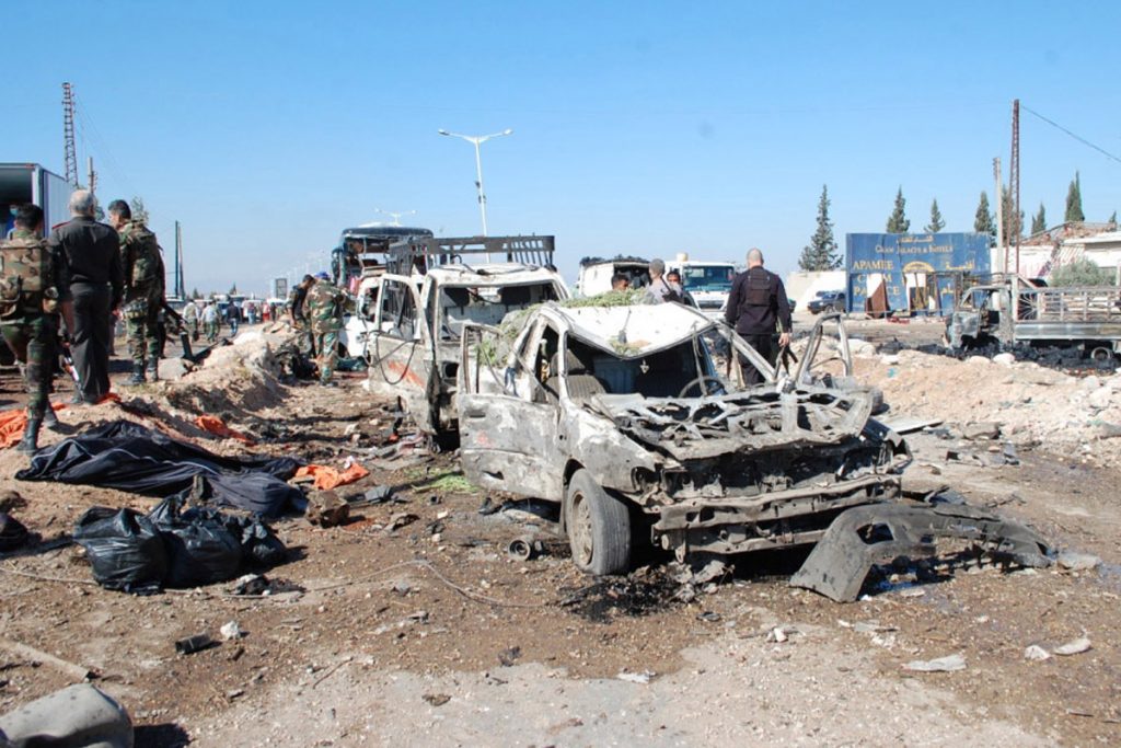 Death toll, IS attack, Syrian military