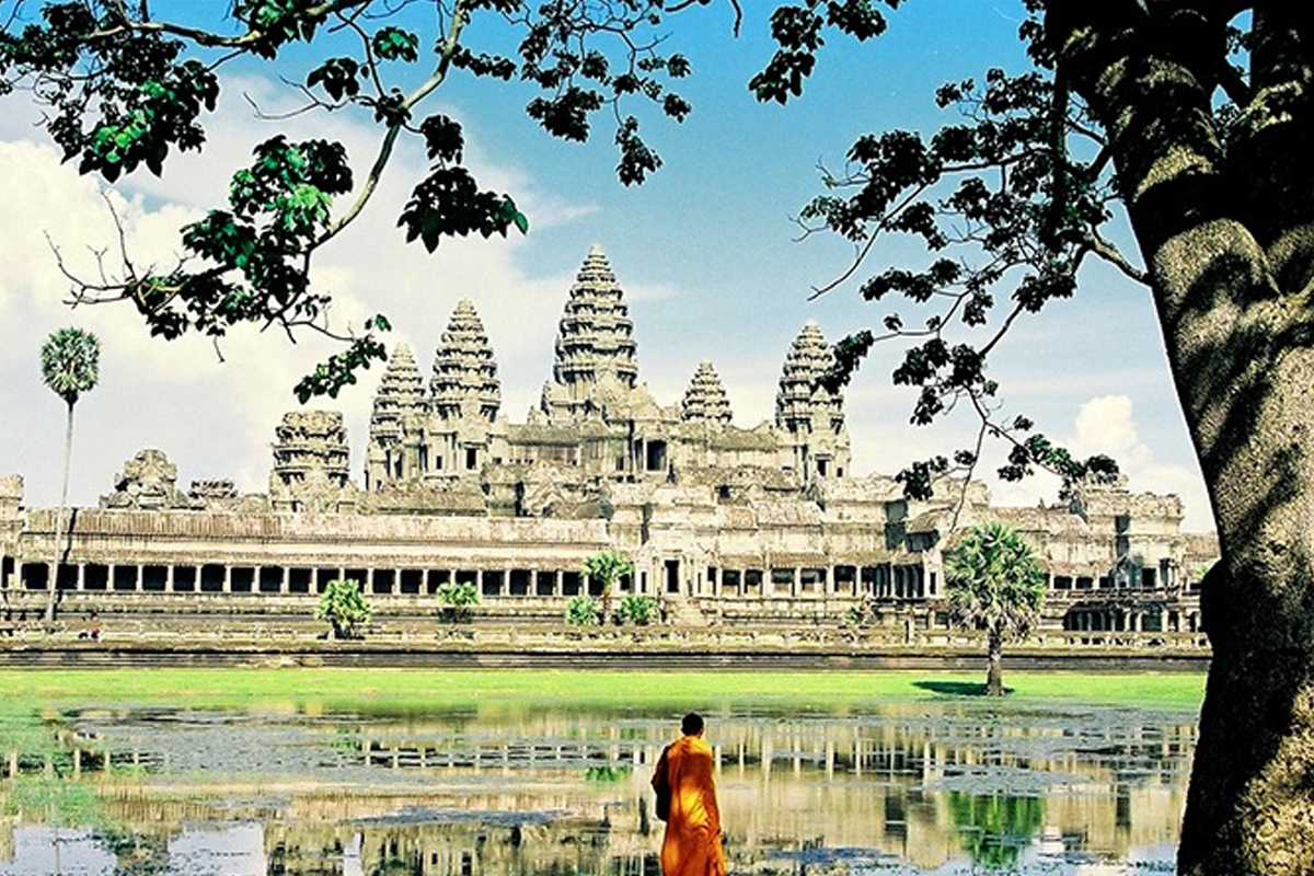 Cambodia, tourists