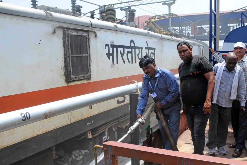 Local train, train coach derails, Delhi