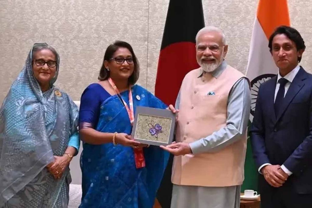 Bangladesh PM, Sheikh Hasina, Saima Wazed