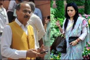 Adhir urges LS Speaker to review ethics panel’s proceedings against Mahua Moitra