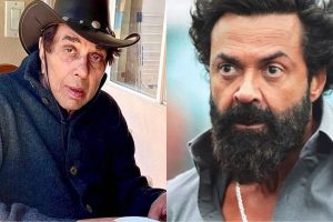 Dharmendra gives a shoutout to ‘talented’ son Bobby Deol