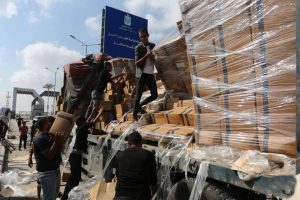 Only 100 aid trucks carrying humanitarian supplies entered Gaza: UN