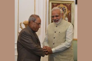 Pranab said Modi only PM after Indira with ‘the ability to feel the pulse of people’