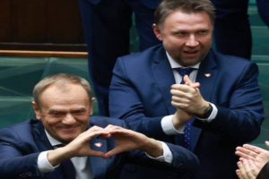 Polish Parliament elects Donald Tusk as new PM