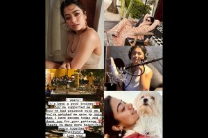 Rashmika Mandanna reflects on 7 yrs of ‘good’ journey; gives pictorial recap of 2023