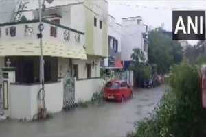 Tamil Nadu: Heavy rainfall in Chennai causes massive waterlogging in several parts of city