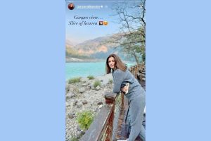 Sonali Bendre gives glimpse of ‘Ganges view’, calls it ‘Slice of heaven’