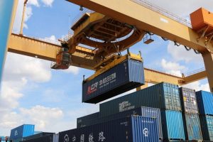 China-Mongolia land port sees record freight throughput