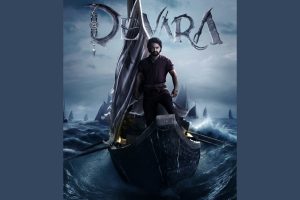 NTR Jr stands defiantly on a boat in new ‘Devara’ poster