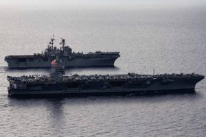 US Navy redeploys world’s largest warship from Mediterranean Sea