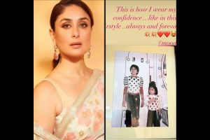 Kareena Kapoor shares her mantra for “wearing confidence”