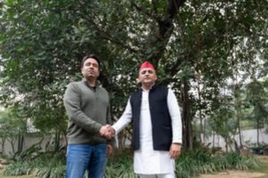 Akhilesh Yadav announces SP’s alliance with Jayant Chaudhary-led RLD