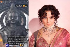 Kangana praises Ram Lalla sculptor Arun Yogiraj: ‘Kitna pressure hoga’