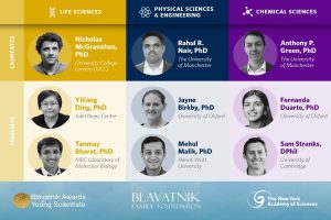 3 Indians win UK’s prestigious Blavatnik Awards for Young Scientists