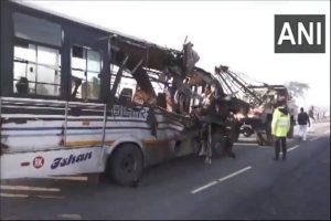 Assam: 12 killed, 25 injured after truck-bus collision in Golaghat