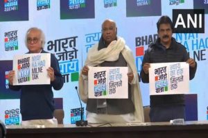 Congress unveils logo, slogan of ‘Bharat Jodo Nyay Yatra’