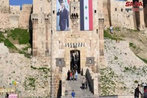 Citadel in Syria’s Aleppo reopens to public after post-earthquake restoration