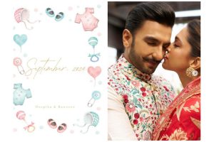 Deepika, Ranveer announce date of first child’s arrival: It’s going to be September