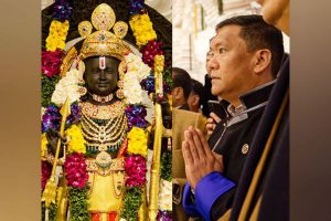 Arunachal CM Pema Khandu, his cabinet visit Ram Temple in Ayodhya