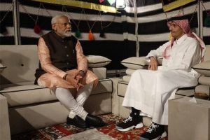 PM Modi, Qatari counterpart discuss ways to boost ties between two nations