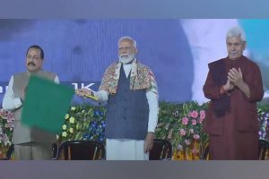 PM Modi launches multiple development projects worth over Rs 32,000 cr in Jammu