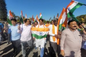 Karnataka BJP protests alleged Pro-Pakistan slogans in Congress celebration, Minister Priyank Kharge refutes claim