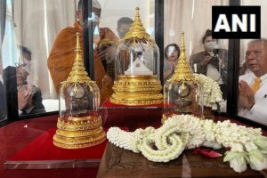 Grand spectacle of holy procession: Relics of Lord Buddha to be temporarily enshrined in Bangkok Royal Ground