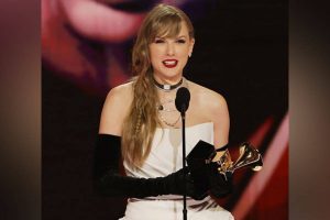 Grammys: Taylor Swift becomes first artist in history to win ‘album of the year’ four times