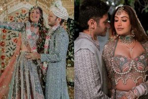 Surbhi Chandna, Karan Sharma are ‘finally home after 13 yrs’; drop first pics as newly weds