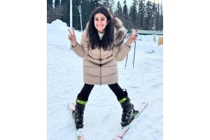 Nimrat Kaur celebrates 42nd b’day in Gulmarg, goes skiing for fun