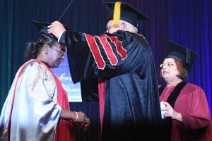 President Droupadi Murmu conferred with honorary doctorate by University of Mauritius