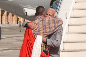 PM Modi arrives in Bhutan on two-day state visit