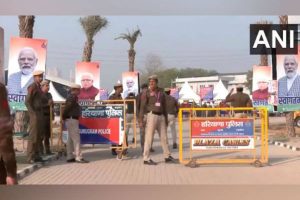 Preparations underway in Gurugram ahead of PM Modi’s visit