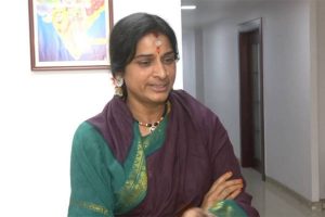 “Nothing done for people in Hyderabad”: Madhavi Latha after BJP fields her against Owaisi