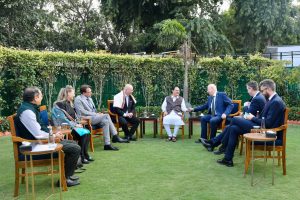 BJP President JP Nadda engages in “insightful” talks with Danish delegation on India’s elections, governance