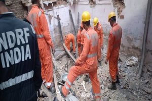 Two killed as building collapses in Delhi’s Kabir Nagar