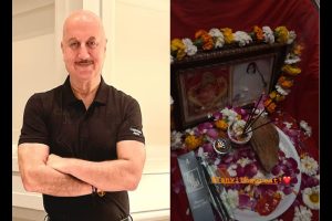 Anupam Kher offers a sneak peek into set of his upcoming directorial ‘Tanvi The Great’