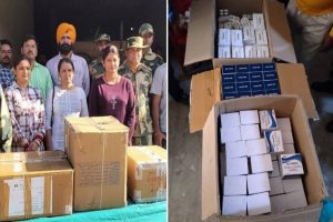 BSF seizes banned medicines in Punjab