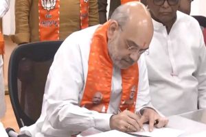 Home Minister Amit Shah files nomination from Gandhinagar, confident that NDA will cross 400 seat mark