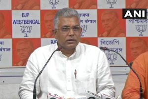 “This state has fallen to terrorists, goons”: Dilip Ghosh after arms recovery in Sandeshkhali