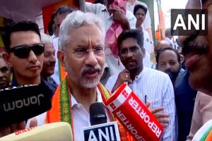 “V Muraleedharan will strengthen hands of PM Modi”: EAM Jaishankar at poll campaign in Kerala