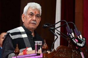 “Cowardly attack”: Lt Governor Manoj Sinha condemns killing of civilian in Kashmir