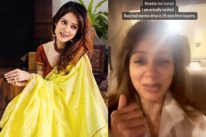 Vidya Malvade impressed by Mumbai’s undersea tunnel; reaches location in 25 minutes