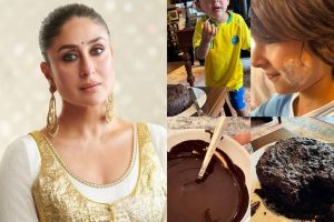 A peek into Kareena’s Mother’s Day celebration; asks fans to guess who ate the cake