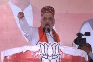 “Aghadi matlab ‘Vinash”: Amit Shah criticises MVA in Maharashtra’s Dhule